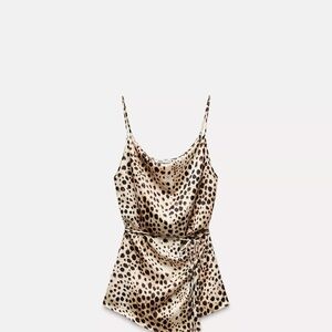 Zara Leopard Print Camisole